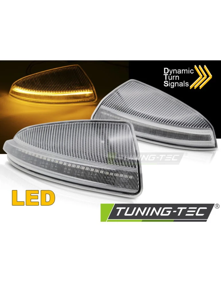 Répétiteurs latéraux à LED blancs pour MERCEDES VITO W204 W164