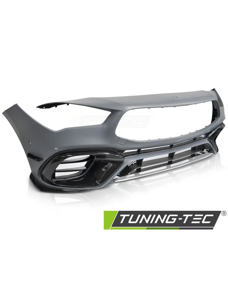Pare-chocs avant chromé pour MERCEDES CLA W118 19-23