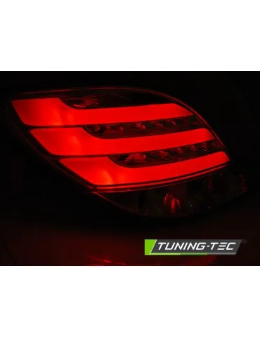 Feux arrière à LED rouges blancs pour PEUGEOT 207 3 portes/5 portes 05.06-06.09