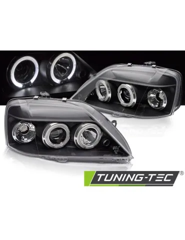 Phares noirs pour DACIA LOGAN 04-08
