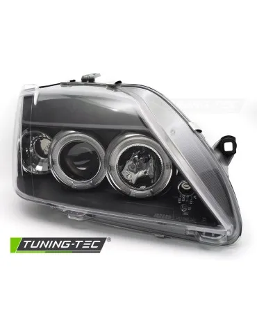 Phares noirs pour DACIA LOGAN 04-08