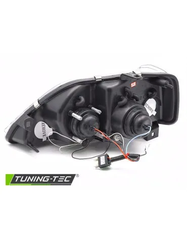 Phares noirs pour DACIA LOGAN 04-08