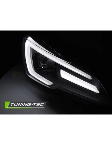 Phares à LED noirs pour SUBARU WRX 14-22