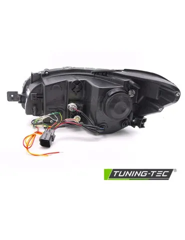 Phares à LED noirs pour SUBARU WRX 14-22