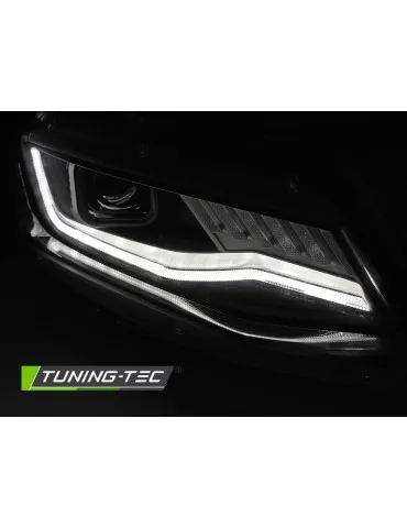 Phares au xénon noirs pour CHEVROLET CAMARO 16-18 HID