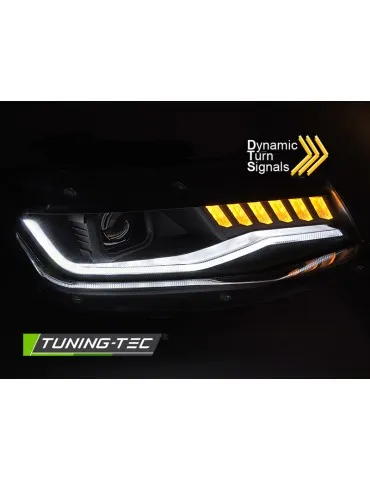Phares au xénon noirs pour CHEVROLET CAMARO 16-18 HID