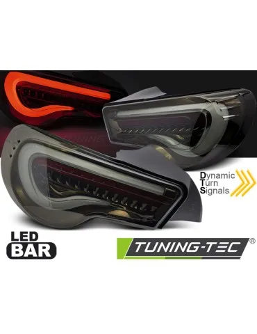 Feux arrière à LED fumés pour TOYOTA GT86 12-21