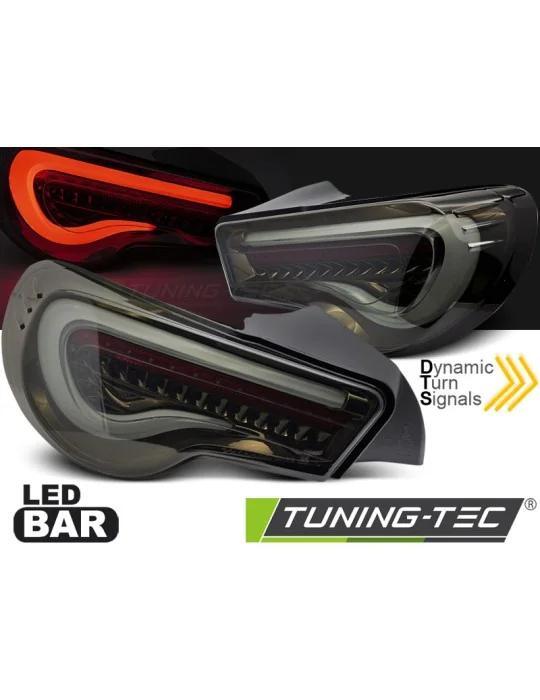 Feux arrière à LED fumés pour Toyota GT86 (2012 - 2021)
