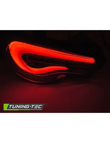 Feux arrière à LED noirs fumés rouges pour TOYOTA GT86 12-21