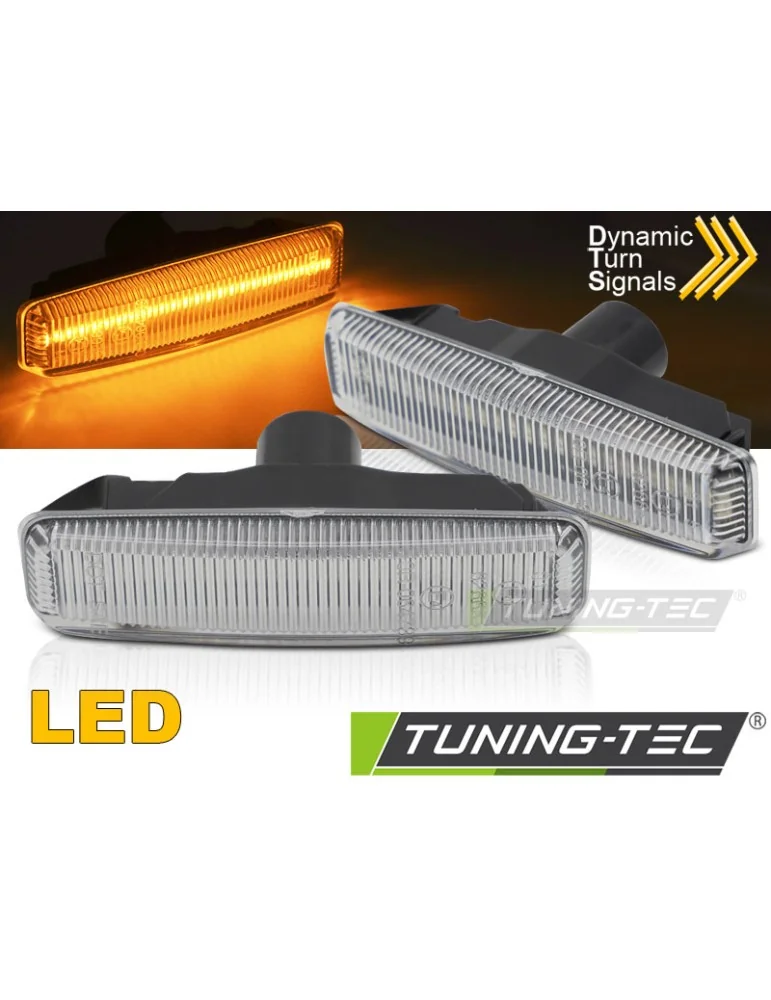 Répétiteurs latéraux à LED blancs pour BMW E39 95-03