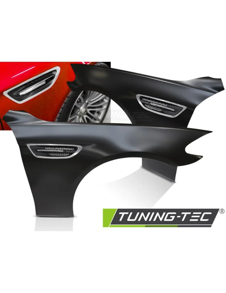 Ailes élargies chromées pour BMW F10 F11 10-16