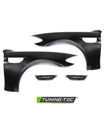 Ailes élargies chromées pour BMW F10 F11 10-16