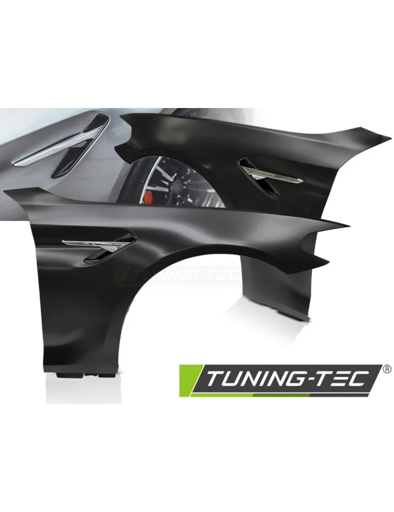 Ailes élargies chromées pour BMW G30 G31 17-20