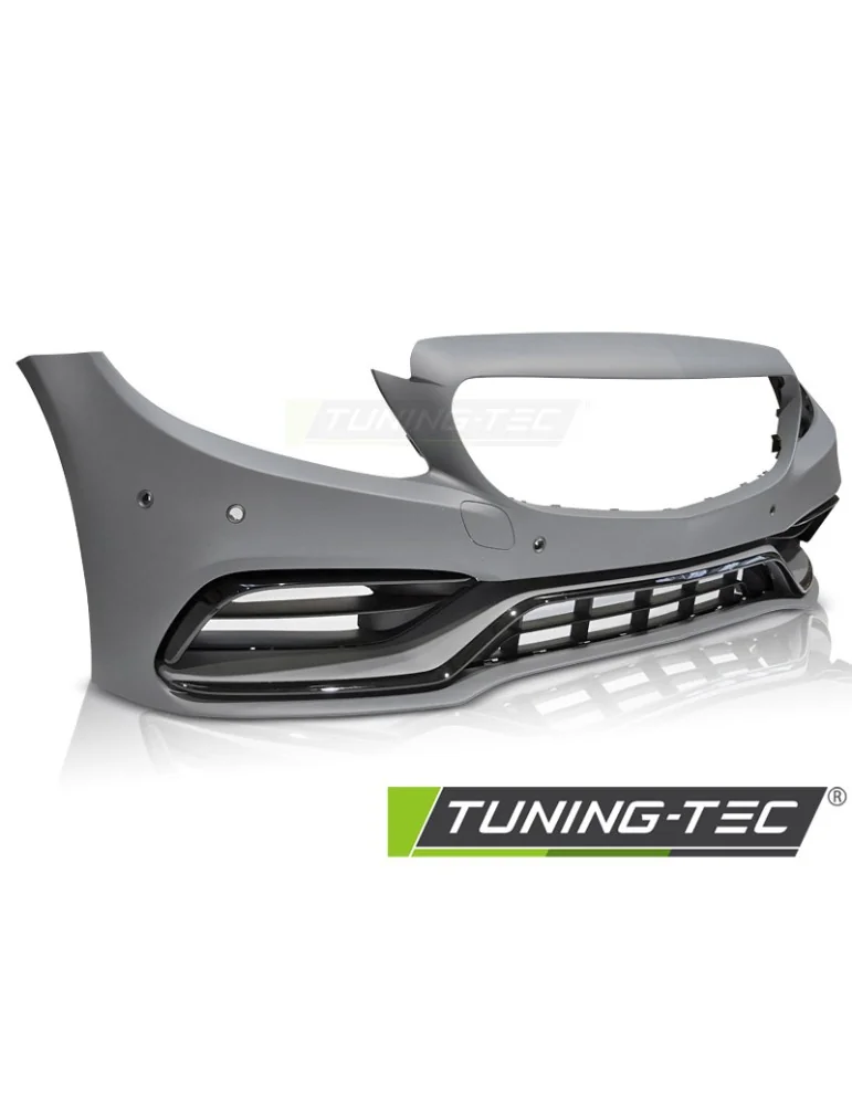 Pare-chocs avant noir pour MERCEDES W205 18