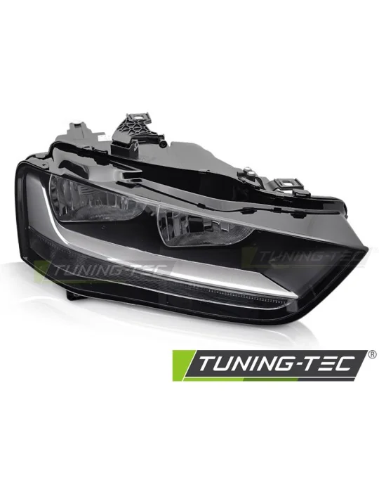 Phare halogène noir côté droit pour Audi A4 B8 (2012 - 2015)