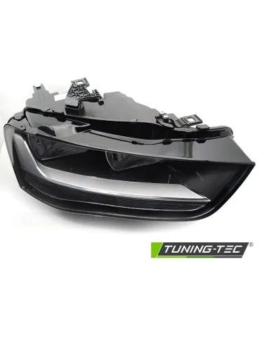 Phares halogène noirs pour AUDI A4 B8 12-15