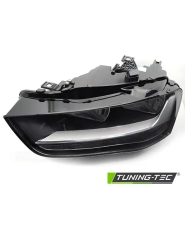 Phares halogène noirs pour AUDI A4 B8 12-15