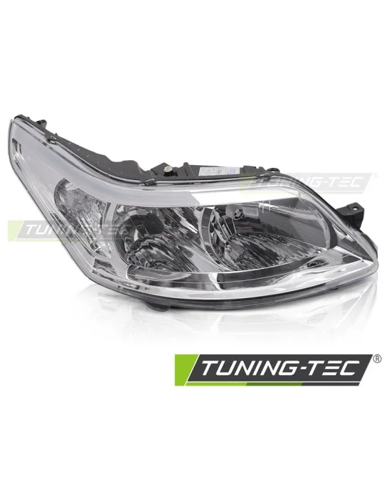 Phare halogène chromé côté droit pour Citroen C4 (2004 - 2008)