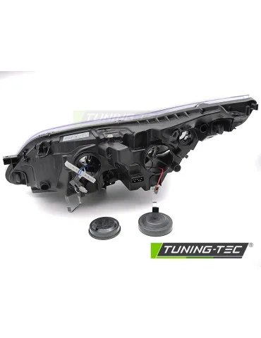 Phares halogène chromés pour CITROEN C4 04-08