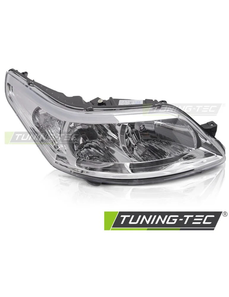 Phares halogène chromés pour CITROEN C4 08-10