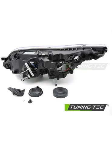 Phares halogène chromés pour CITROEN C4 08-10