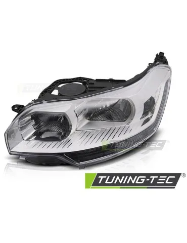 Phares halogène chromés pour CITROEN C5 08-10