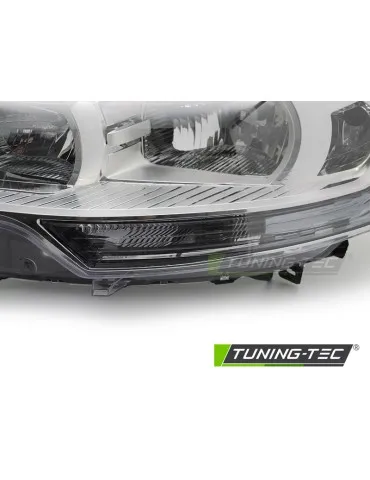 Phares halogène chromés pour CITROEN C5 08-10