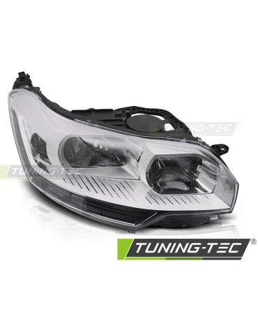 Phares halogène chromés pour CITROEN C5 08-10
