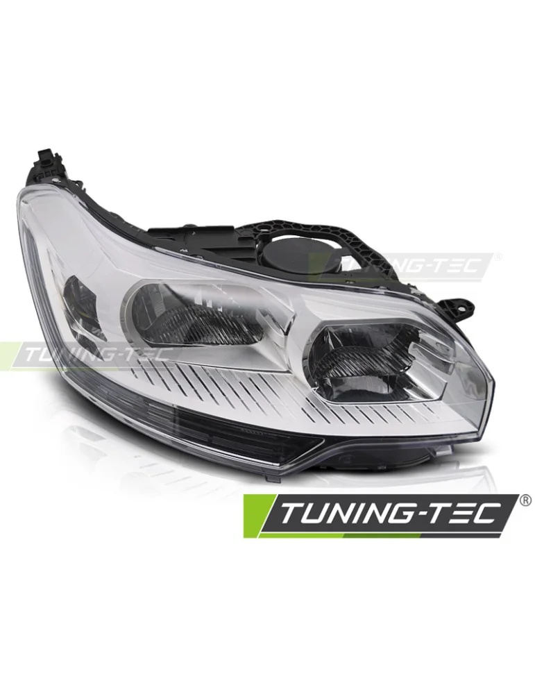 Phares halogène chromés pour CITROEN C5 08-10
