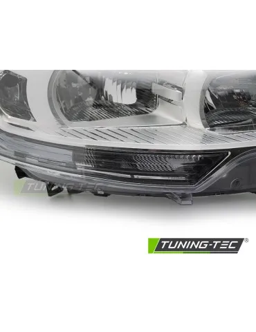 Phares halogène chromés pour CITROEN C5 08-10