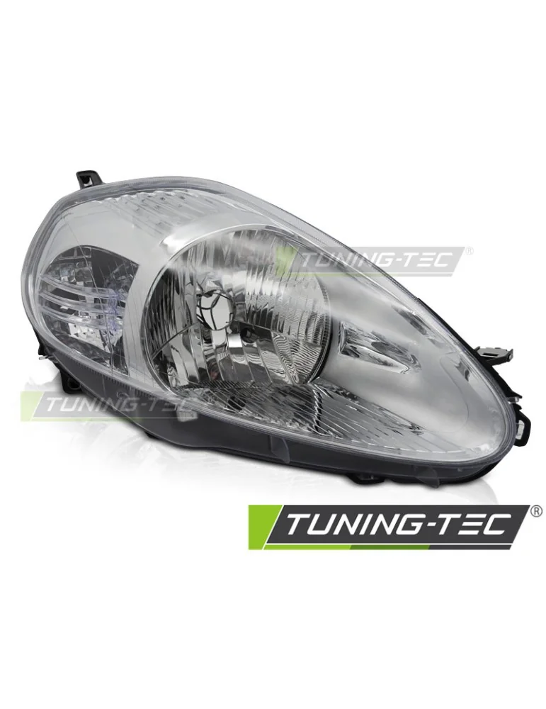 Phares halogène chromés pour FIAT GRANDE PUNTO 05-08