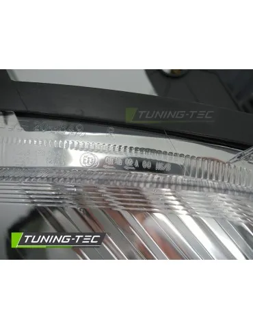 Phares halogène chromés pour FIAT GRANDE PUNTO 05-08