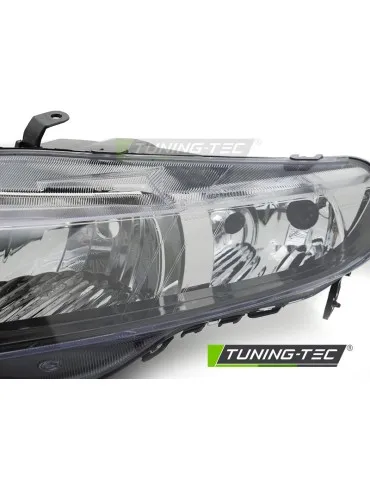 Phares halogène chromés pour HONDA CIVIC 06-08 berline à hayon