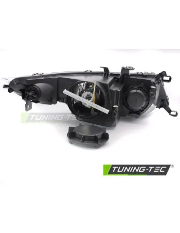 Phares halogène chromés pour HONDA CIVIC 06-08 berline à hayon