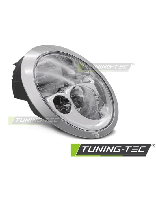 Phare halogène chromé côté droit pour Mini Cooper R50 R53 (2001 - 2004)