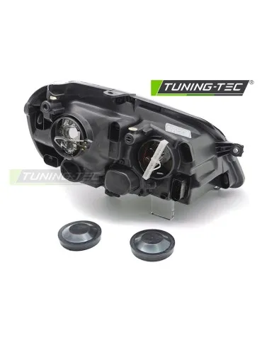 Phares halogène noirs pour VW POLO 9N3 05-09