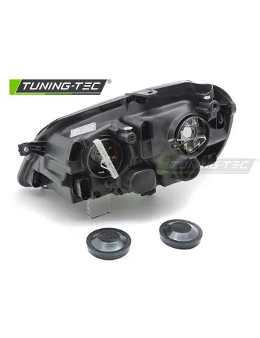Phares halogène noirs pour VW POLO 9N3 05-09