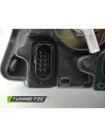 Phares halogène noirs pour VW POLO 9N3 05-09
