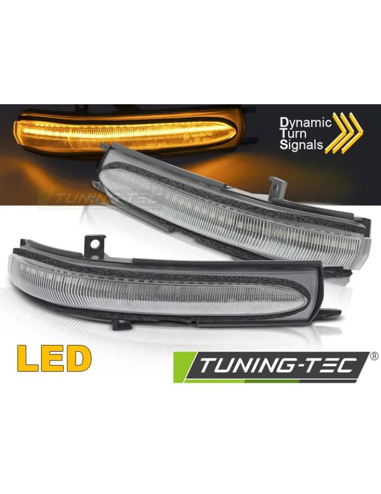 Répétiteurs latéraux à LED blancs pour HONDA CIVIC 04-06 ACCORD 02-08