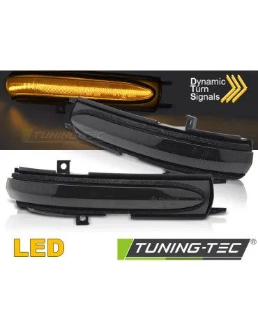 Répétiteurs latéraux à LED fumés pour HONDA CIVIC 04-06 ACCORD 02-08