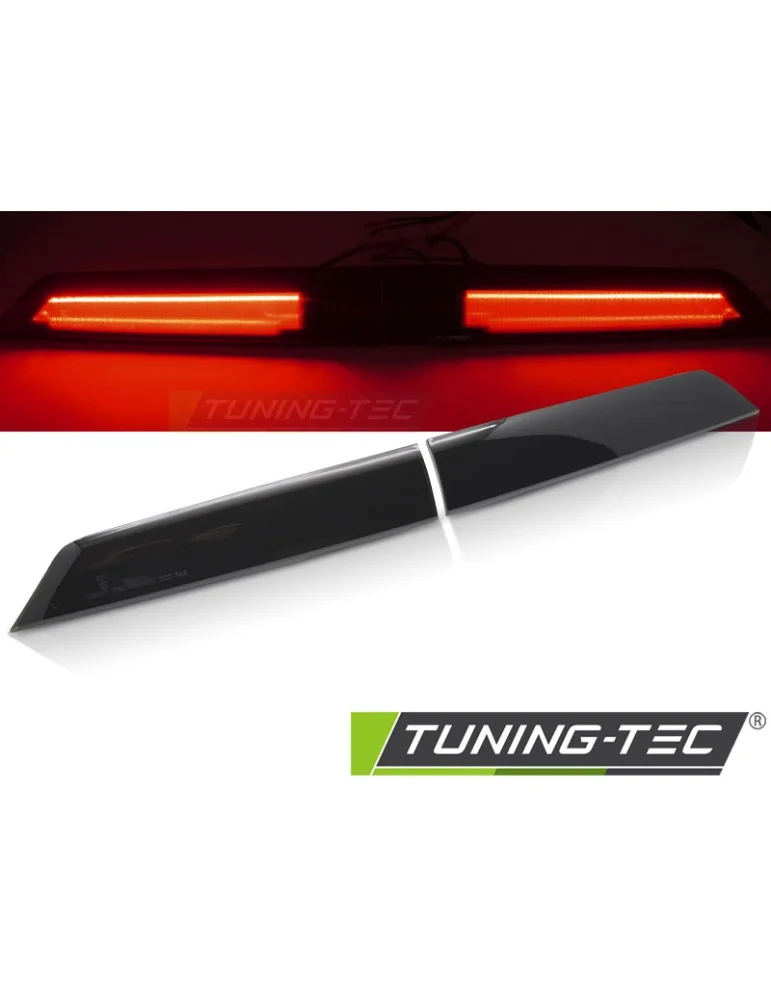 Troisième feu stop à LED fumé pour FORD TRANSIT CUSTOM TOURNEO CUSTOM 12-23