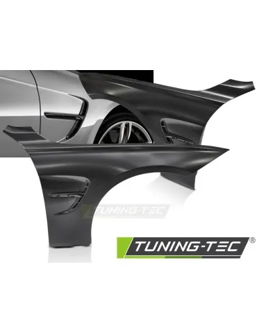 Ailes élargies noires pour BMW F32 F33 F36 13-19
