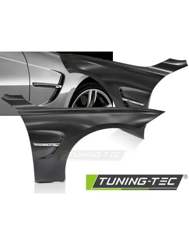 Ailes élargies chromées pour BMW F32 F33 F36 13-19