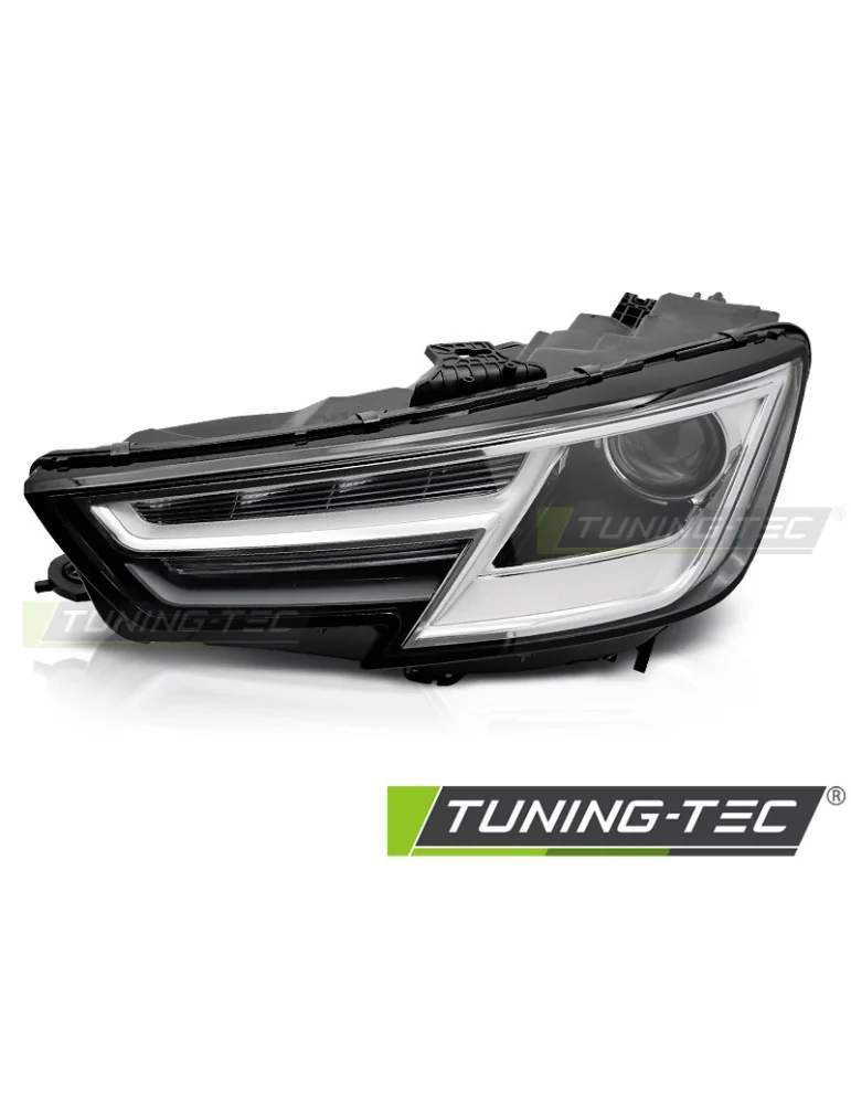 Phares au xénon noirs pour AUDI A4 B9 15-19