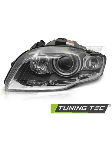 Phares au xénon chromés pour AUDI A4 B7 04-08