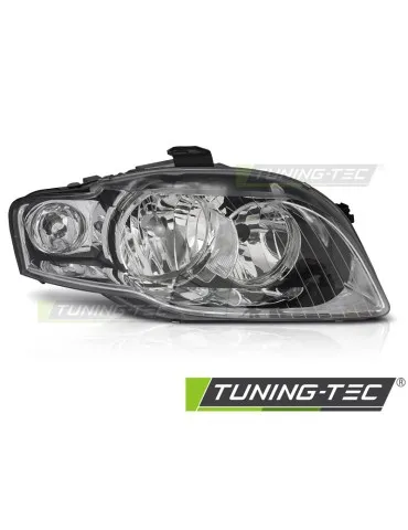 Phares halogène chromés pour AUDI A4 B7 04-08