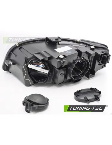 Phares halogène chromés pour AUDI A4 B7 04-08