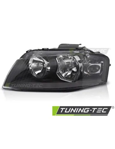 Phares halogène noirs pour AUDI A3 8P 03-08
