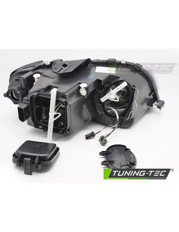 Phares halogène noirs pour AUDI A3 8P 03-08