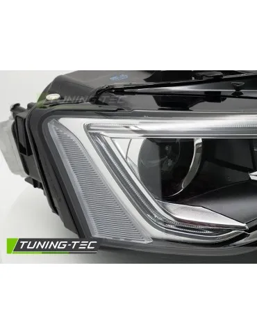 Phares au xénon noirs pour AUDI A5 12-16
